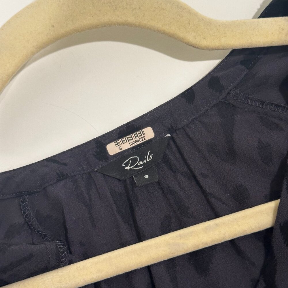 Rails Jasmine Dress - Ash Cheetah Print, Size Sma… - image 3